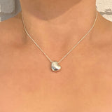 Sculpted Heart Necklace