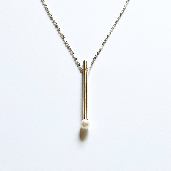 Stick Pearl Pendant