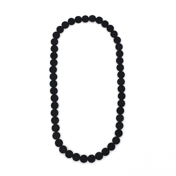 Black Polka Dot Necklace